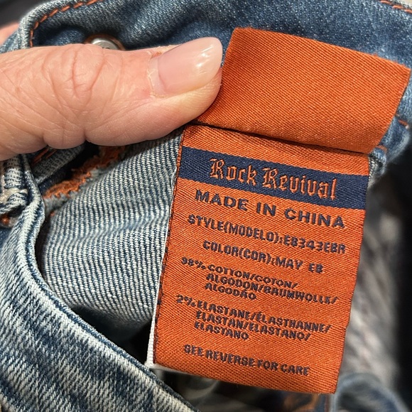 Rock Revival May Easy Boot Women's Medium Wash Boot Cut Jeans Size 29 - Picture 11 of 11